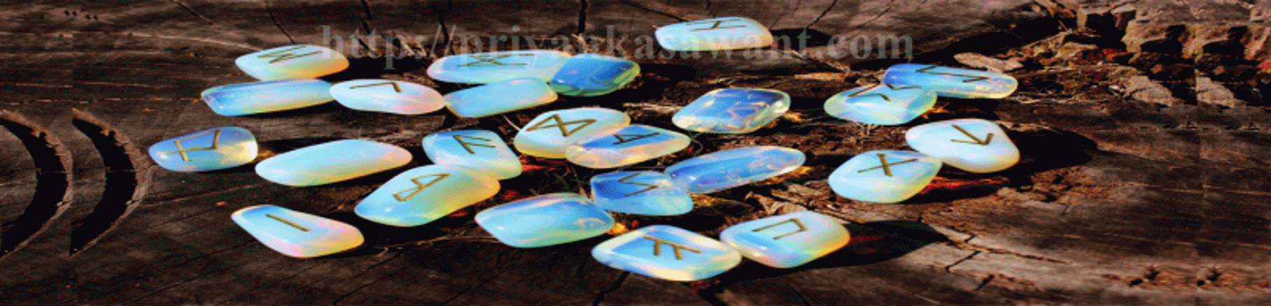 Runes Divination Reading Course page banner wallpaper background gif